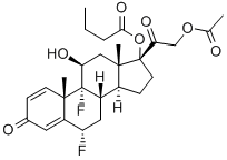 6a,9a-Difluoroprednisolone 21-acetate 17-butyrate(23674-86-4)